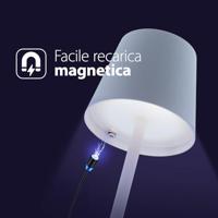 Tafellamp securit feline led opl dimbaar wit - thumbnail