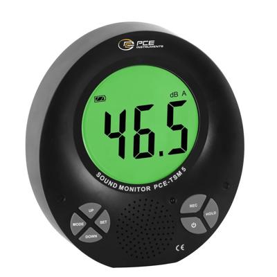 PCE Instruments Decibelmeter Datalogger, Kleurenscherm 35 - 135 dB 31.5 Hz - 8000 Hz Jackplug-stekker 3,5 mm PCE Instruments Decibelmeter Datalogger, Kleurenscherm 35 - 135 dB 31.5 Hz - 8000 Hz Jackplug-stekker 3,5 mm