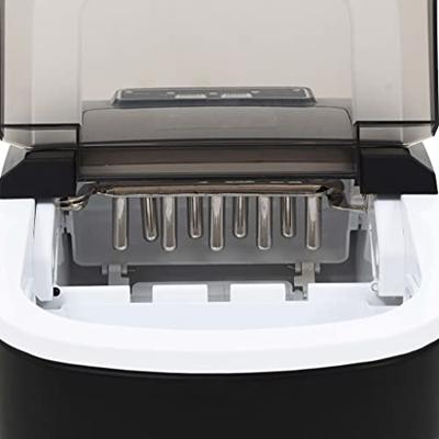 VidaXL Ijsblokjesmachine 2,4 l 15 kg/24 u zwart