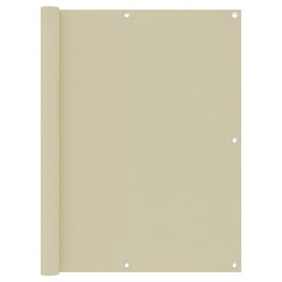 Balkonscherm 120x600 cm oxford stof crme