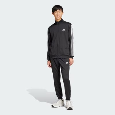 Adidas French Terry Trainingspak Heren Zwart - Maat L - Kleur: Zwart | Soccerfanshop