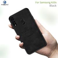 Voor Galaxy A20S PINWUYO Zun serie PC + TPU + huid waterdicht en anti-Fall all-inclusive beschermende shell (zwart) - thumbnail