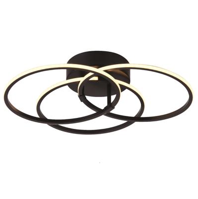 Freelight Plafondlamp Quasare 45 cm zwart