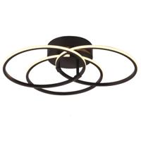 Freelight Plafondlamp Quasare 45 cm zwart - thumbnail