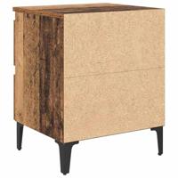 Nachtkastje 2 pcs Oud hout 40 x 35 x 50 cm Bewerkt hout - thumbnail