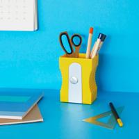 Puntenslijper Pennenhouder - Geel - thumbnail