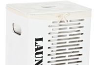 Mandenset DKD Home Decor Wit Zwart Beige Hout MDF 40 x 30 x 56 cm (5 Onderdelen) (5 Stuks) - thumbnail