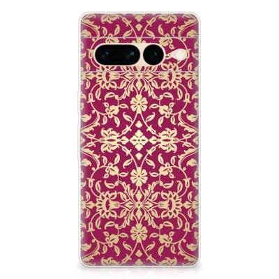 Siliconen Hoesje Google Pixel 7 Pro Barok Pink Siliconen Hoesje Google Pixel 7 Pro Barok Pink