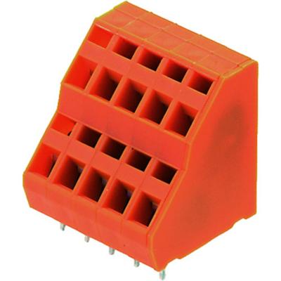 Weidmüller 1782520000 Dubbel niveau klem 1.5 mm² Aantal polen 30 Oranje 10 stuk(s)