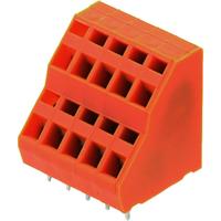 Weidmüller 1782520000 Dubbel niveau klem 1.5 mm² Aantal polen 30 Oranje 10 stuk(s) - thumbnail