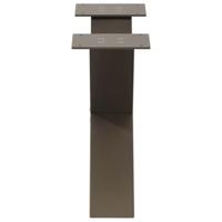 Salontafelpoten 2 st X-vormig 50x(30-31) cm staal naturel - thumbnail