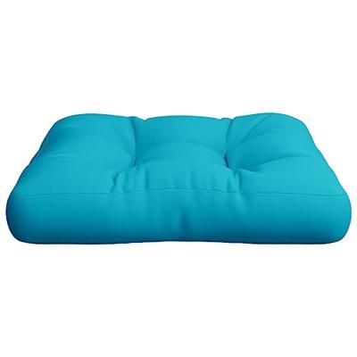 VidaXL Palletkussen 58x58x10 cm oxford stof turquoise - thumbnail