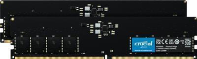 Crucial 32 gb ddr5 5600 kit werkgeheugen (zwart, ct2k16g56c46u5)