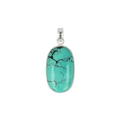 Zilveren Hanger van Turkoois (Model 6) Zilveren Hanger van Turkoois (Model 6)