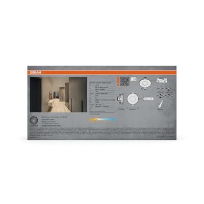 OSRAM HOMELIGHTING 4099854595516 Plafondspot, LED-plafondspot Satijn-nikkel