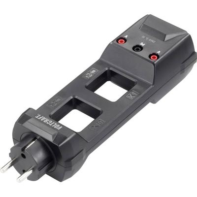 VOLTCRAFT DMA-1L 16 Adapterstekker - Donkergrijs