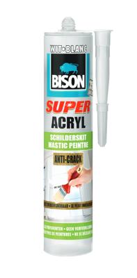 Bison Super Acrylaat Schilderskit Wit Crt 300Ml*12 Nlfr - 6309537 - 6309537 Bison Super Acrylaat Schilderskit Wit Crt 300Ml*12 Nlfr - 6309537 - 6309537