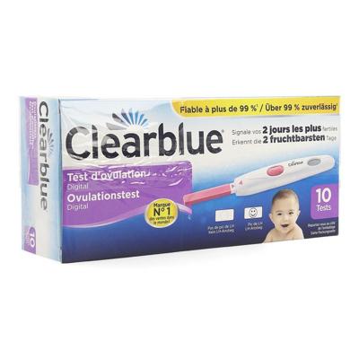 Clearblue Digital Ovulatietest 10 Clearblue Digital Ovulatietest 10
