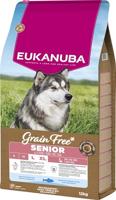 EUKANUBA Grain Free Senior Large Ocean Fish - droog hondenvoer - 12kg - thumbnail