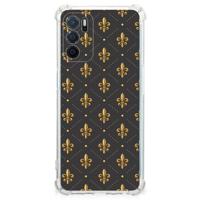 OPPO A16 | A16s | A54s Doorzichtige Silicone Hoesje Franse Lelie - thumbnail