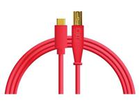 Chroma Cables USB-B To USB-C 1.5m Red - thumbnail