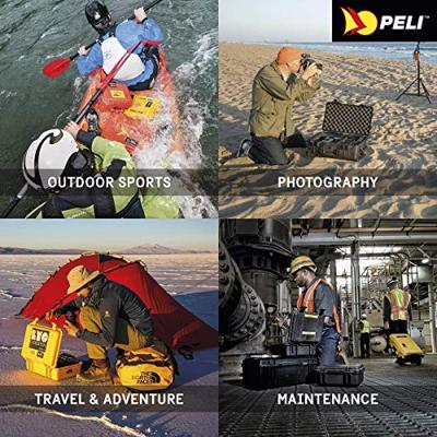 Peli 1510 Beschermkoffer Zwart met Foam - thumbnail