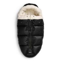 Elodie voetenzak kinderwagen buggy Vegan leder Aviator Black - thumbnail