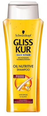 Gliss Kur Shampoo Oil Nutritive - 250ml Gliss Kur Shampoo Oil Nutritive - 250ml