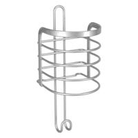 Metaltex viva haardrogerhouder 10x10x25 cm zilver - thumbnail