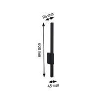 Paulmann Stan 60 anthrazit 94743 Buitenlamp (wand) LED 9 W Antraciet - thumbnail