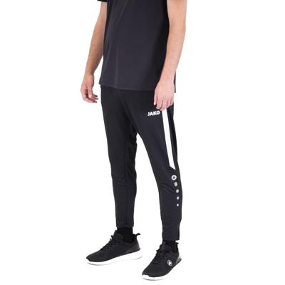 JAKO Power Trainingsbroek Zwart Wit JAKO Power Trainingsbroek Zwart Wit