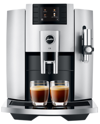 Jura espresso apparaat E8 (Moonlight Silver)