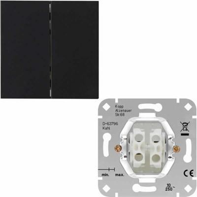 Kopp HK07 PURE mat zwart wip voor serieschakelaar - 4624520