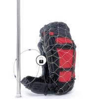 Pacsafe 10170999 Kabelslot 12 cm RVS Cijferslot - thumbnail