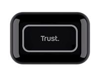 Trust Mobile Primo Touch Draadloze Bluetooth Oordopjes Wireless Earphones, 10 Uur Speeltijd in Totaal, Ingebouwde Microfoon, TWS, voor PC, Laptop, Smartphone, Tablet - Zwart - thumbnail