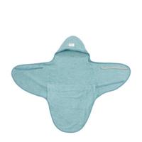 Koeka Dijon Organic newborn wikkeldeken sea - thumbnail