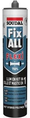 Soudal fix - all flexi | lijm- en voegkit | wit | 290 ml - 105029