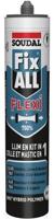 Soudal fix - all flexi | lijm- en voegkit | wit | 290 ml - 105029 - thumbnail