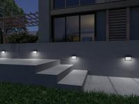 Kanlux Duli 33752 LED-buitenlamp (wand) LED LED vast ingebouwd 6.5 W Antraciet - thumbnail