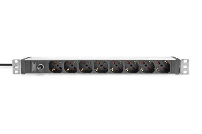 Digitus DN-95410-IT energiedistributie 8 AC-uitgang(en) 1U Digitus DN-95410-IT energiedistributie 8 AC-uitgang(en) 1U