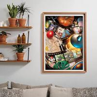 Clementoni - puzzel - 1000 stukjes - disney movie classics - met poster - vanaf 14 jaar - thumbnail