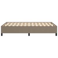 Bedframe stof taupe 120x200 cm - thumbnail