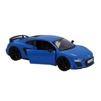 RC Audi R8 Coupé 1:14 + Licht Blauw - thumbnail