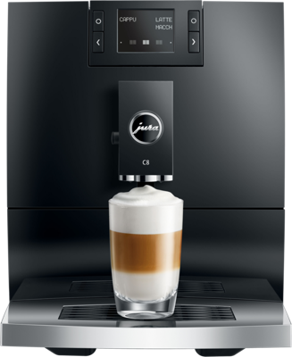 JURA C8 Piano Black (EA) Volautomatische Koffiemachine