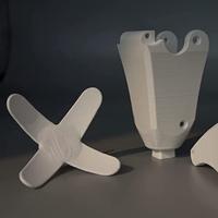 Polymaker PB02002 PolyMAX Tough Filament PETG Hoge stijfheid, Hittebestendig, Slagvast 1.75 mm 750 g Wit 1 stuk(s) - thumbnail