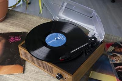 Technaxx TX-186 USB-platenspeler Belt drive Bruin