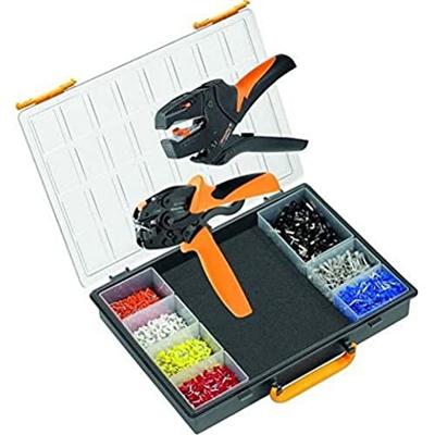 Weidmüller CRIMP-SET PZ 6 ROTO D 9028690000 Krimptangset Adereindhulzen 14 tot 60 mm² Incl. striptang, Incl. krimp-assortiment met koffer Weidmüller CRIMP-SET PZ 6 ROTO D 9028690000 Krimptangset Adereindhulzen 14 tot 60 mm² Incl. striptang, Incl. krimp-assortiment met koffer