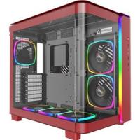 Montech KING 95 PRO Midi-Tower Tempered Glass ARGB Rood - thumbnail