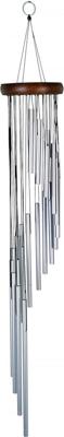 Nature's Melody Spiraal Windgong Aureole Tunes Zilver 89 cm