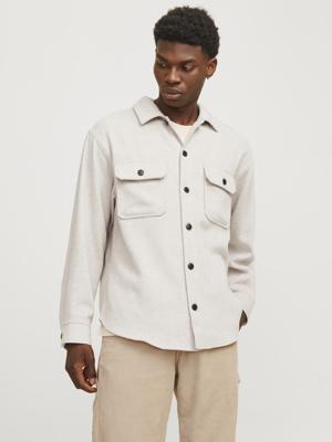 Jack & Jones Jjebradley Ollie Overshirt Ls Noos Overshirt Peyote